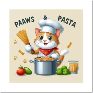 Paaws and pasta Posters and Art